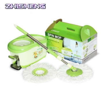  Plastic Basket Spin Mop with pedal	